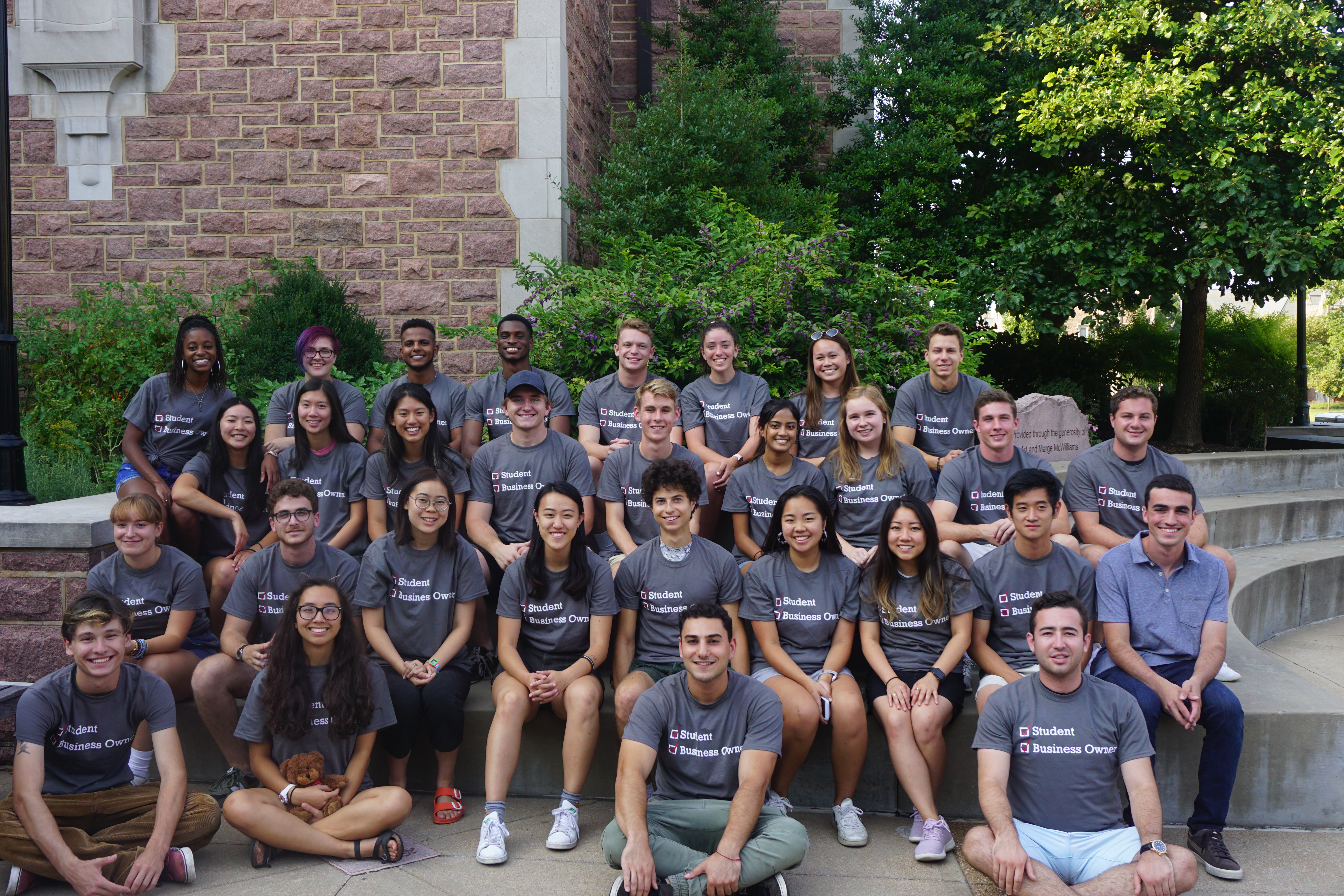 Group of WashU student business owners