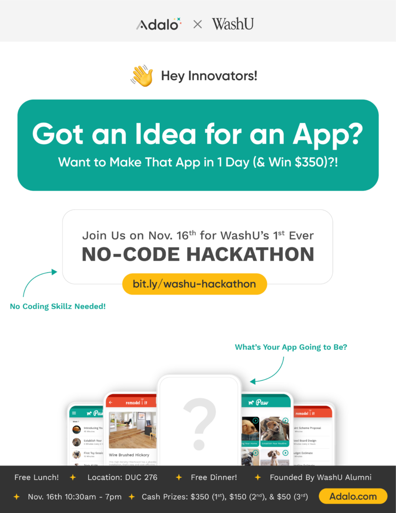 No-Code Hackathon | Skandalaris Center for Interdisciplinary Innovation ...